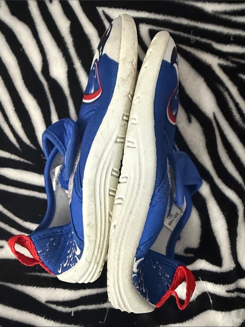 Speedo Kids Blue Shark Graphic Water Shoes - Picture 5 of 6